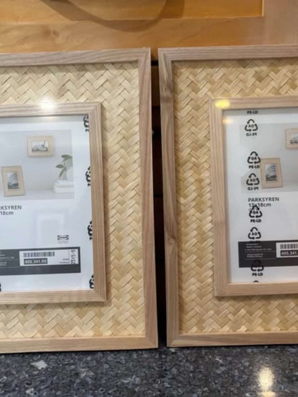 NEW IKEA PARKSYREN Frame Natural 5x7"